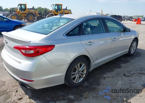 2015 Hyundai Sonata Se from USA, damaged, VIN 5NPE24AF4FH100186
